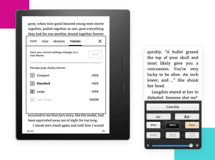 accessibility of interactions