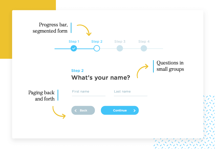 example of interaction cost within form design