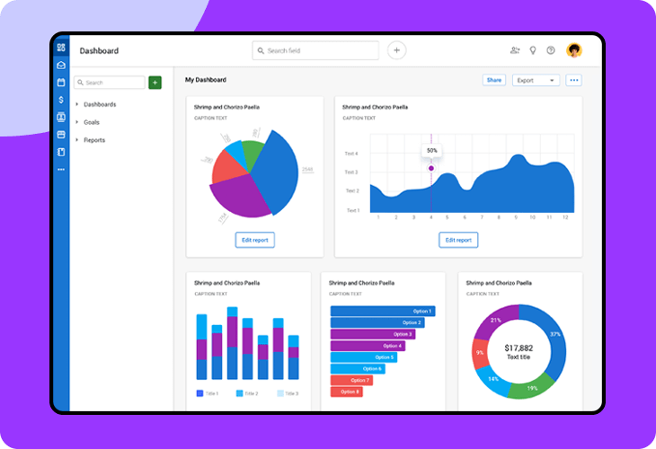 MUI CRM template