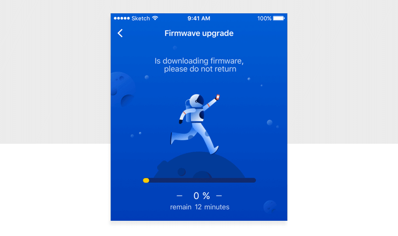 progress-bar-with-astronaut-illustration