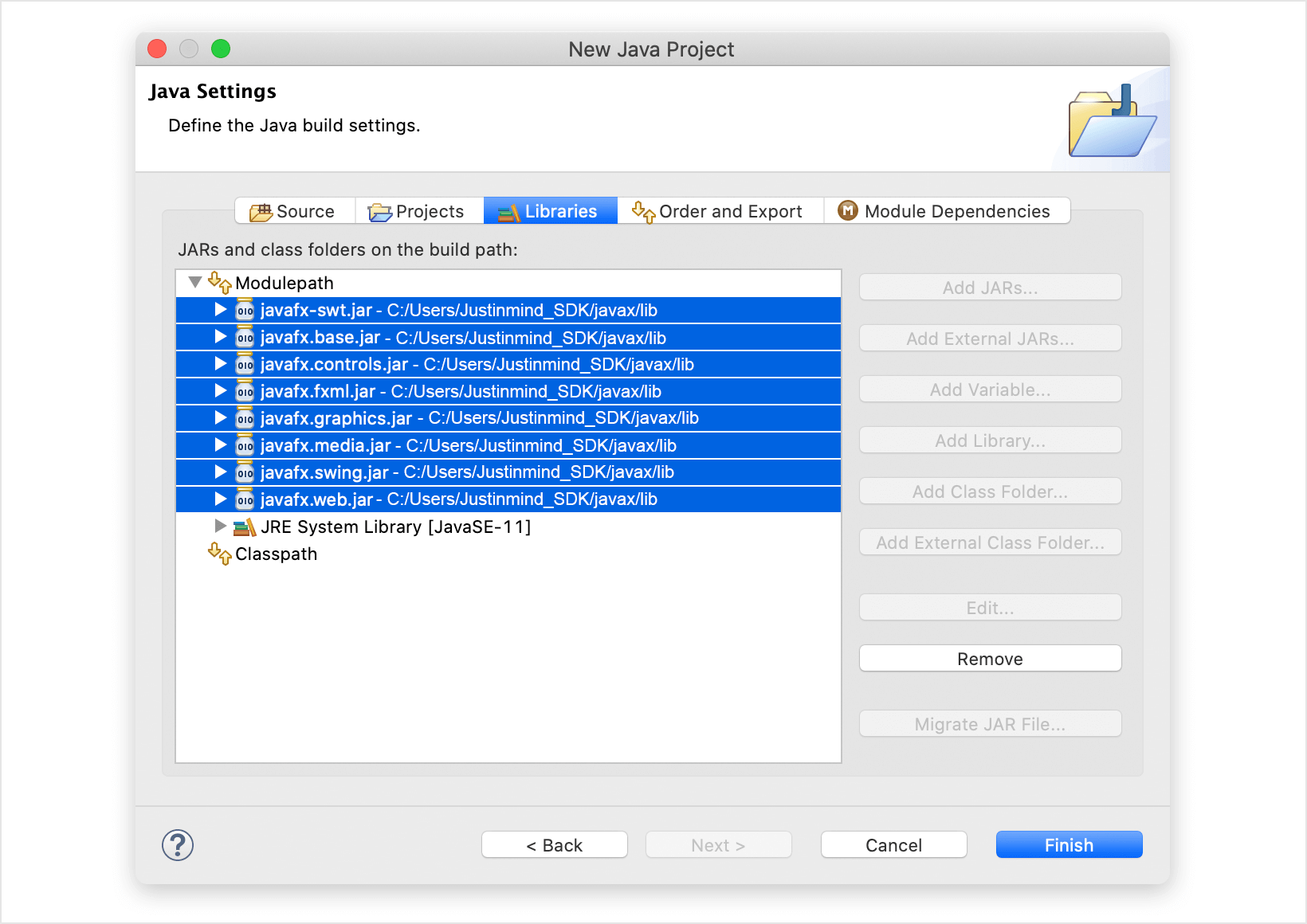 modules-justinmindsdk