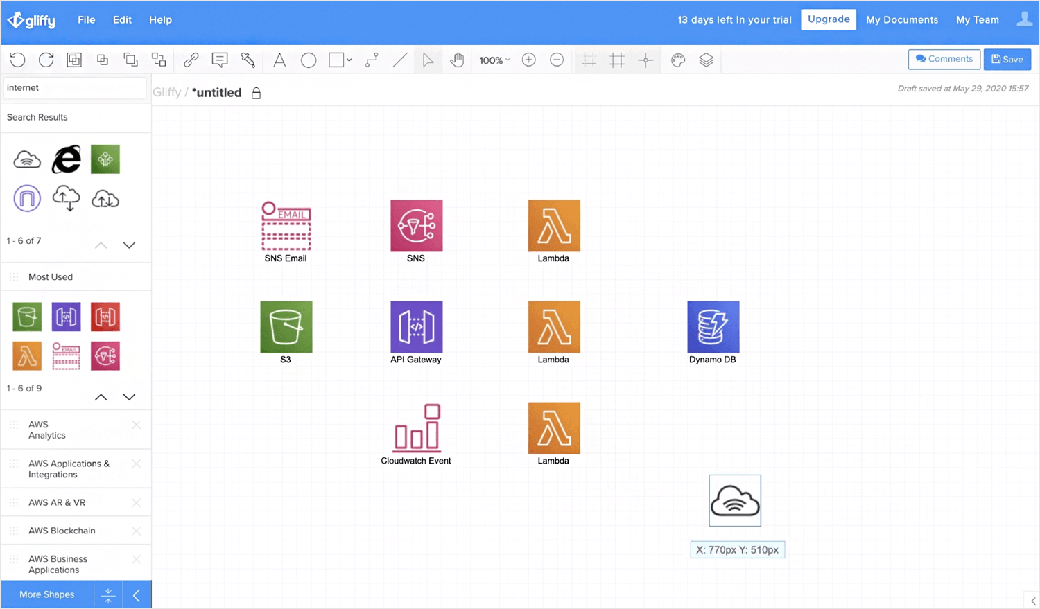 Best user flow tools - Gliffy