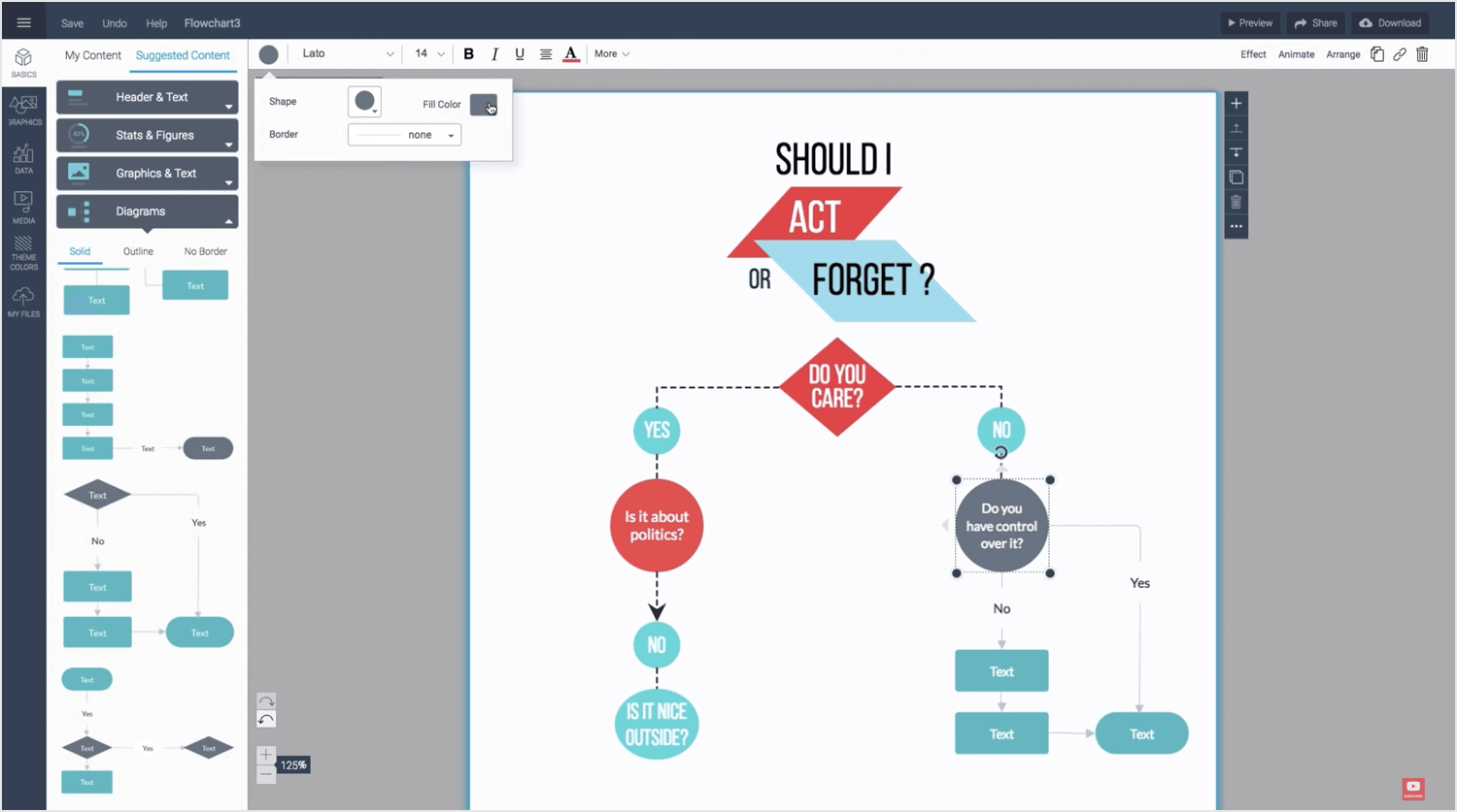 Best user flow tools - Visme