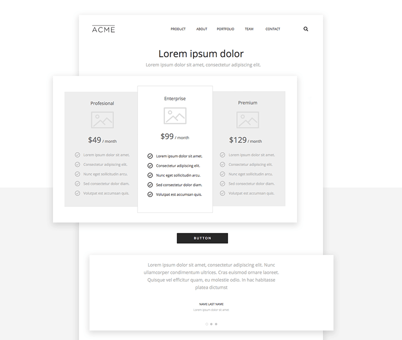 wireframe-tool-wireframe-ui-kit-pricing